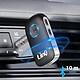 Avis LinQ Récepteur Audio Bluetooth Voiture Kit Mains Libres Boutons Contrôle  Noir