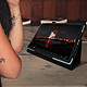 Acheter Avizar Étui Galaxy Tab S6 Lite Housse Intérieur Soft Touch Fonction Support - Noir