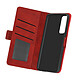 Avizar Étui Honor 10X Lite Style Vintage avec Porte-cartes et Support Vidéo rouge Une housse portefeuille, conçue sur-mesure pour Honor 10X Lite