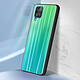 Acheter Avizar Coque Samsung Galaxy A12 Bi-matière Holographique Brillant Fine Légère Vert