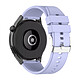 Avizar Bracelet pour Huawei Watch GT Runner Silicone Renforcé Boucle Argentée Violet - Bracelet spécifiquement conçu pour Huawei Watch GT Runner, ajoutez votre touche personnelle !