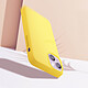Avis Moxie Coque pour iPhone 14 Hybride Semi-rigide Fine Légère Intérieur Doux  jaune