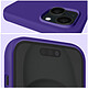 Acheter Moxie Coque pour iPhone 15 Semi-rigide Intérieur Microfibre Bords Surélevés Violet