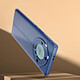 Acheter Avizar Coque pour Honor Magic 5 Lite 5G Silicone Gel Flexible et Aspect Cuir  bleu nuit