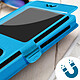 Avizar Étui Smartphone Universel Taille SL Fenêtres D'affichage et Décrochage  bleu turquoise pas cher