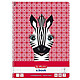 HERLITZ Cahier spiralé 'Cute Animals Zebra', A4, quadrillé Cahier