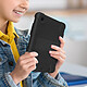 Acheter Avizar Coque Samsung Galaxy Tab A7 Lite Antichoc Hybride Béquille Support Noir