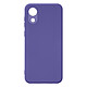 Avizar Coque pour Samsung Galaxy A03 Core Silicone Semi-rigide Finition Soft-touch Fine violet Coque Violet en Polycarbonate, Galaxy A03 Core