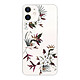 LaCoqueFrançaise Coque iPhone 12 mini 360 intégrale transparente Motif Fleurs Sauvages Tendance Coque iPhone 12 mini 360 intégrale transparente Fleurs Sauvages Tendance