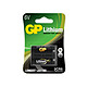 GP Batteries - Pack de 1 pile lithum 2CR5 Experts en piles depuis 1964!GP Batteries est un fournisseur complet de batteries avec une longue expérience de la fabrication de piles de haute qualité.