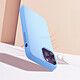 Avis Moxie Coque pour iPhone 14 Pro Max Hybride Semi-rigide Fine Légère Intérieur Doux  bleu acier