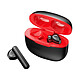 Avizar Écouteurs Sans-fil Bluetooth 5.0 Boitier Charge 15H Étanches IPX5 Noir et rouge Écouteurs Bluetooth Boitier /