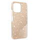 Avizar Coque pour Xiaomi Redmi 12 Paillette Silicone Semi rigide Fine Dorée - Coque à paillette Or de la collection Glitter Case, conçue pour habiller votre Xiaomi Redmi 12 de manière glamour