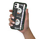 Evetane Coque iPhone 11 Silicone Liquide Douce vert kaki Cassette pas cher