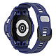 Avizar Bracelet pour Galaxy Watch 5 / 5 Pro / 4 Silicone Ajustable bleu Bracelet de montre Bleu