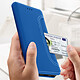 Avis Avizar Housse Samsung Galaxy A12 Portefeuille Multi-compartiments Support Vidéo Bleu