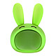 Moxie Enceinte Bluetooth 3W Autonomie 3h Design Lapin Lumineux  Vert - Une enceinte nomade proposée par la marque Moxie pour profiter de votre musique