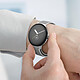 Acheter Avizar Bracelet pour Google Pixel Watch Nylon Tissé gris blanc Ajustable par Scratch
