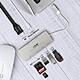 Avis LinQ Hub USB-C 7en1 3x USB 1x USB-C Power Delivery 1x HDMI et Entrée SD/Micro-SD