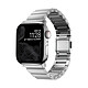 Nomad Bracelet Acer pour Apple Watch 6-9 et SE 38-40-41mm Argent Ce bracelet acer argent est conçu à partir d'acier inoxydable 316L, lui conférant une apparence vive et attrayante.