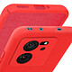 Avizar Coque pour Xiaomi 13T et 13T Pro Semi-rigide Soft-touch Anti-traces Rouge pas cher