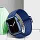 Acheter Avizar Bracelet pour Apple Watch 41mm et 40mm et 38 mm Nylon Tressé Ajustable par Boucle Métallique  bleu