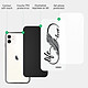 Acheter Evetane Coque iPhone 12 Mini Coque Soft Touch Glossy Love Life Design