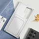 Avis Avizar Coque pour Samsung S24 Ultra Porte-carte Souple Anti-traces Blanc