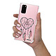 Evetane Coque Samsung Galaxy S20 anti-choc souple angles renforcés transparente Motif Attrape coeur pas cher