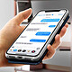 Avizar Étui Apple iPhone 11 Housse Simili-Cuir Clapet Porte-carte Support Vidéo Bleu pas cher