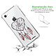 Avis Evetane Coque iPhone 7/8/ iPhone SE 2020 anti-choc souple angles renforcés transparente Motif Attrape coeur