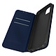 Avizar Housse pour Wiko T10 Clapet Porte-carte Support Vidéo  bleu - Étui de protection spécifiquement conçu pour votre Wiko T10