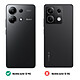 Acheter Avizar Coque pour Xiaomi Redmi Note 13 4G Anneau Support Bi-matière Antichoc Noir