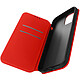 Avizar Housse pour iPhone 14 Plus Clapet Portefeuille Fonction Support Vidéo  rouge - Etui rouge spécifiquement conçu pour votre Apple iPhone 14 Plus