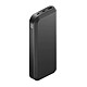 Cygnett ChargeUp Pro 25K (25.000 mAh) Noir Batterie externe pour MacBook, téléphone ou tablet + Câble USB-C vers USB-C