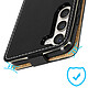 Avis Avizar Étui pour Samsung Galaxy S23 Plus Clapet Vertical Porte-carte Effet Cuir de Cheval  Noir