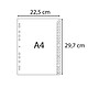 EXACOMPTA Intercalaires imprimés alphabétiques PP recyclé gris - AZ 20 positions - A4 - Gris x 10 pas cher
