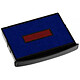COLOP Recharge préencrée E2300 bicolore bleu/rouge pour 2300 lot de 5 Cassette d'encrage