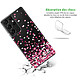 Avis Evetane Coque Samsung Galaxy S21 Ultra 5G silicone transparente Motif Confettis De Coeur ultra resistant