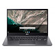 Acer Chromebook CB514-1W-371C (NX.AU0EF.002) Intel Core i3-1115G4 8Go 128Go  14" Chrome OS
