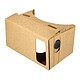 Casque VR Smartphone En carton Recyclable Ultra-compact Marron A la maison, ce casque de réalité virtuel à design Cardboard risque de faire un carton