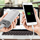 Avis LinQ Batterie de secours Universel Chargeur Externe USB 1A 6000mAh  Blanc et Gris