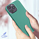 Acheter Avizar Coque pour iPhone 14 Pro Max Silicone Semi-rigide Finition Soft-touch Fine  turquoise