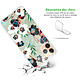 Avis LaCoqueFrançaise Coque iPhone 11 Pro 360 intégrale transparente Motif Fleurs vert d'eau Tendance