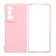 Avizar Coque pour Honor Magic V2 Rigide Fin Soft Touch Caméra Protégée Rose Poudré - Coque en polycarbonate rigide rose, réalisée pour protéger votre Honor Magic V2 des chocs et rayures