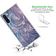 Avis Evetane Coque Samsung Galaxy Note 10 anti-choc souple angles renforcés transparente Motif Lune Attrape Rêve