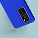 Avis Avizar Coque Huawei P40 Silicone Semi-rigide Finition Soft Touch Bleu