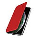 Avizar Etui folio Rouge Miroir pour Apple iPhone XS Max - Etui folio Rouge miroir intégré Apple iPhone XS Max