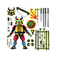 Les Tortues Ninja - Figurine Ultimates Leo the Sewer Samurai 18 cm Figurine Les Tortues Ninja, modèle Ultimates Leo the Sewer Samurai 18 cm.