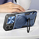 Avizar Coque MagSafe pour iPhone 15 Pro Max Protection Caméra intégrée  Bleu pas cher